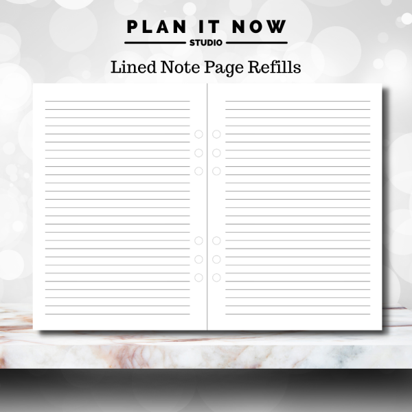 Personalised or Blank A5 Personal Organiser Binder (Pink, Lilac or Mint Green) - Image 7