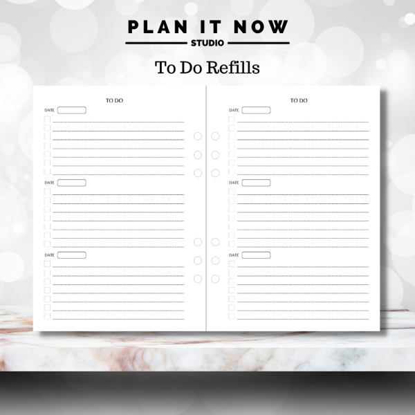 Personalised or Blank A5 Personal Organiser Binder (Pink, Lilac or Mint Green) - Image 6