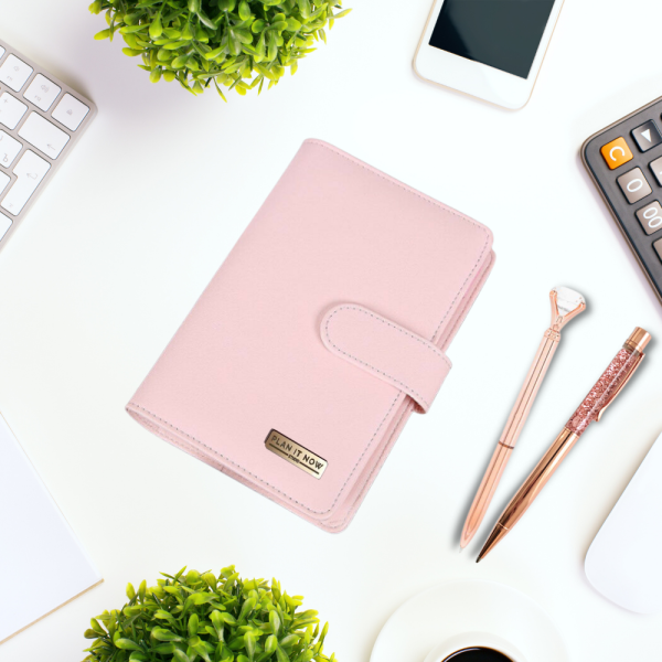 Personalised or Blank A5 Personal Organiser Binder (Pink, Lilac or Mint Green) - Image 3