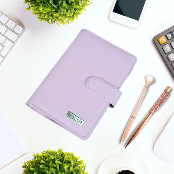 Personalised or Blank A5 Personal Organiser Binder (Pink, Lilac or Mint Green) - Image 4