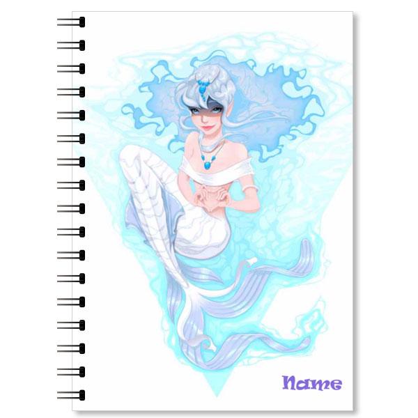 Personalised Mermaid Notebook (1)