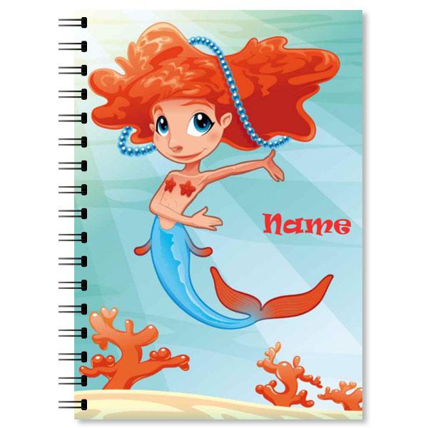 Personalised Mermaid Notebook (3)