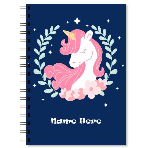 Personalised Unicorn Notebook (5)